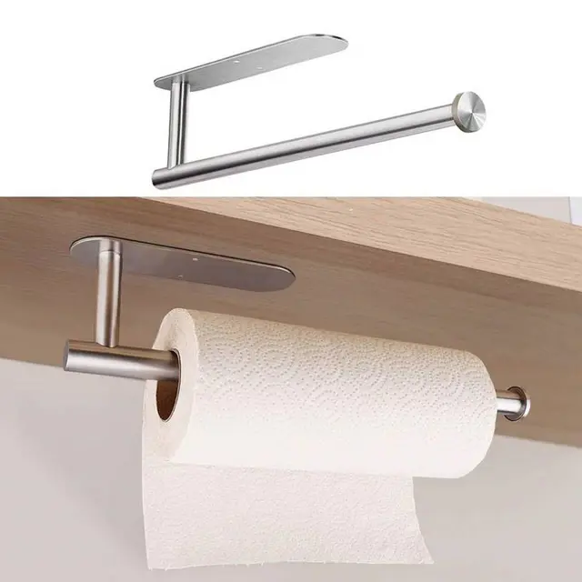 Stainless Steel Paper Towel Holder - (Silver)Stainless Steel Paper Towel Holder